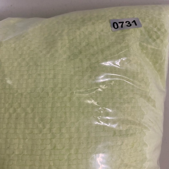 New Ava & Viv Seersucker Lime Sundress Women 1X Sash Empire Waist Smocking - Picture 11 of 11